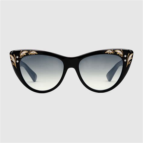 gucci eyewear women's|cat eye gucci sunglasses women's.